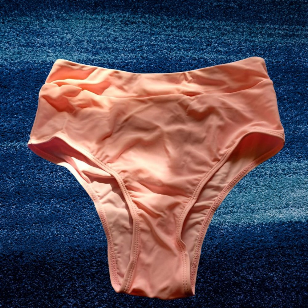 PINK HIGH WAISTED BIKINI SIZE S